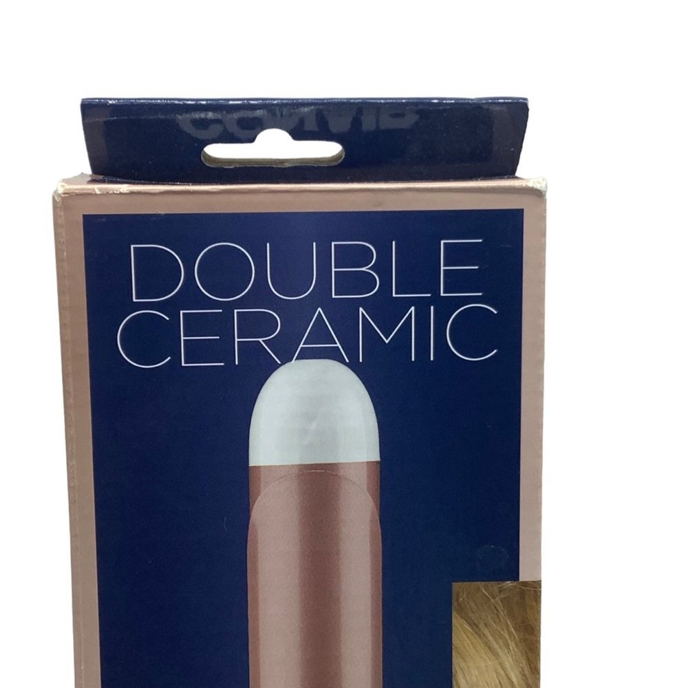 Conair Double Ceramic Curling Wand 1 1/4" Barrel Loose Curls Instant Heat Up NEW - Picture 3 of 7